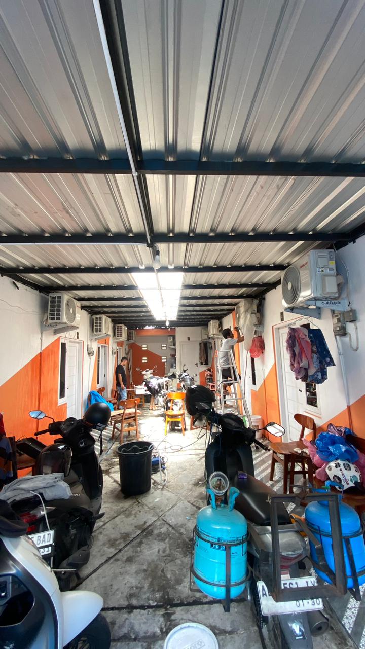 Servis dan pengecekan beberapa unit AC